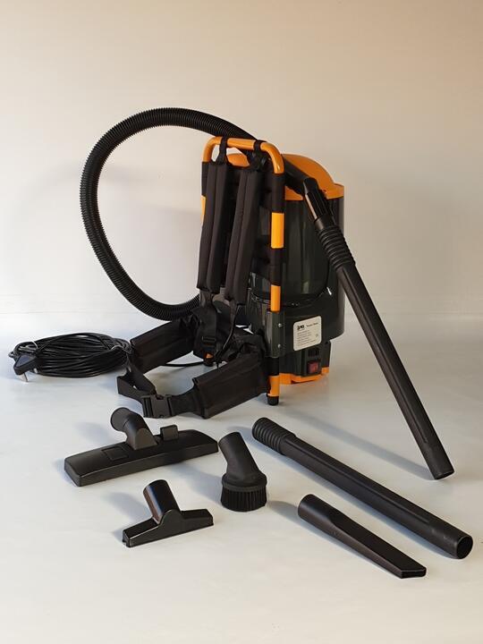 Carry-on-back vacuum cleaner