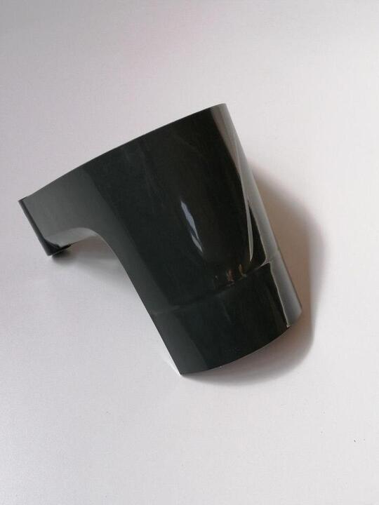Plastic base for the back-vac