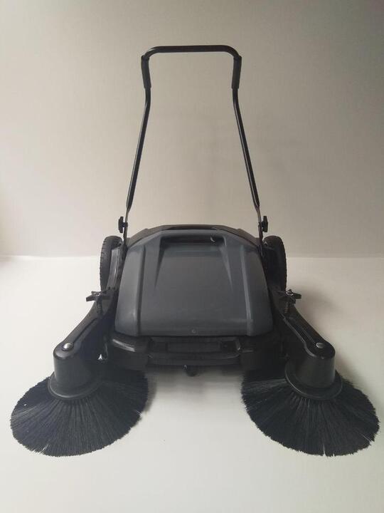 Floor Sweeper With Side Brushes