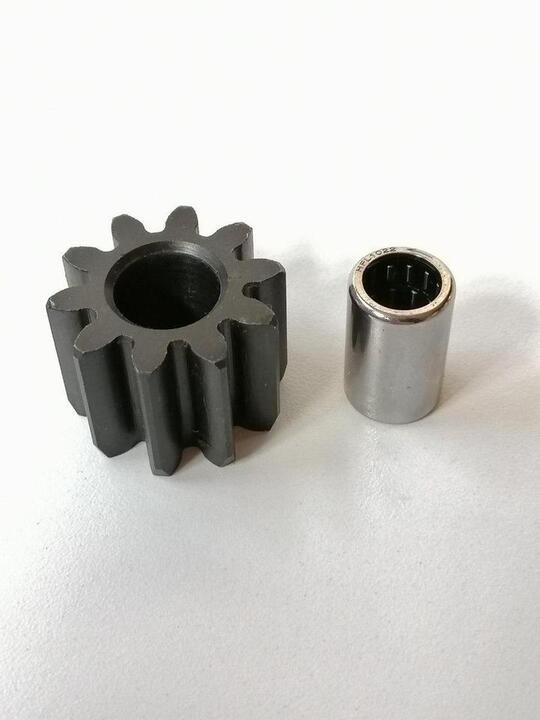Small Gear with Bearing for the Sweeper