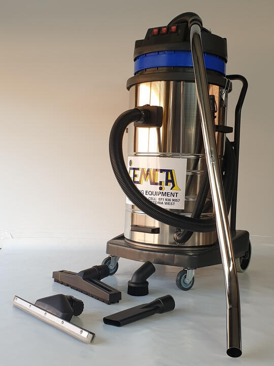 80L Vacuum Cleaner Wet & Dry - 3 Motors