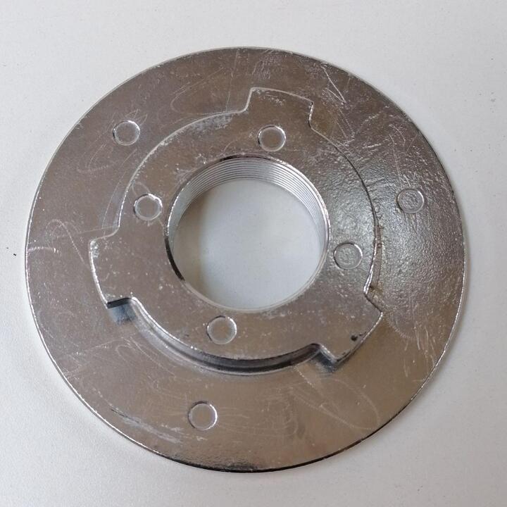 Drive Plate for the plastic catchplate of the scrubbing machine