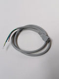 Interconnecting cable and plug for the scrubbing machine