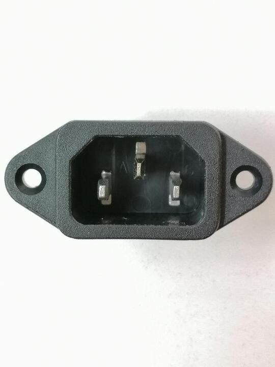 Socket for the grey cable and plug of the scrubbing machine