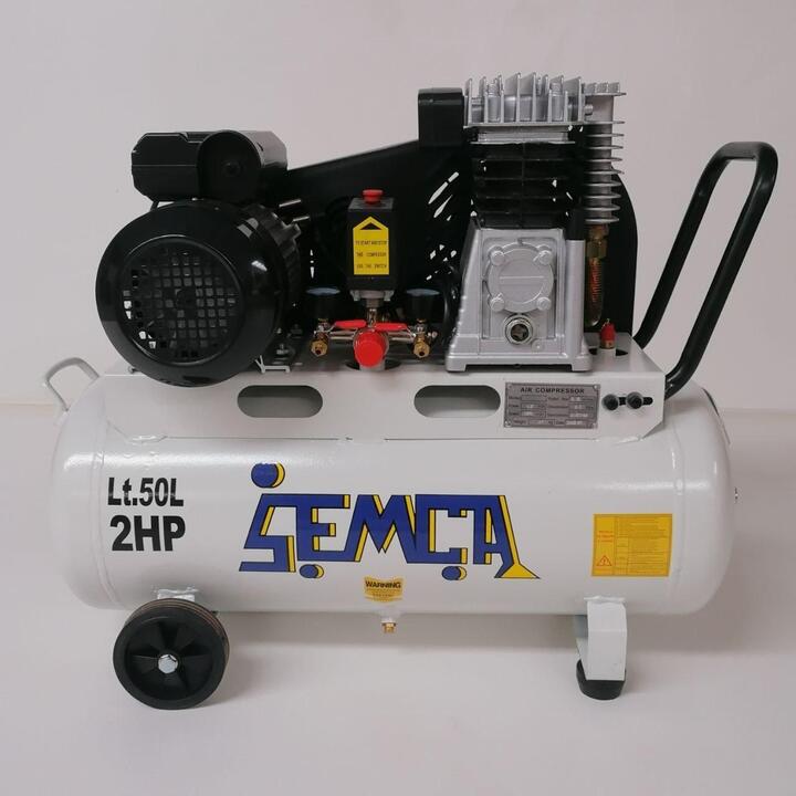 Belt-driven Compressor with 50 liter capacity