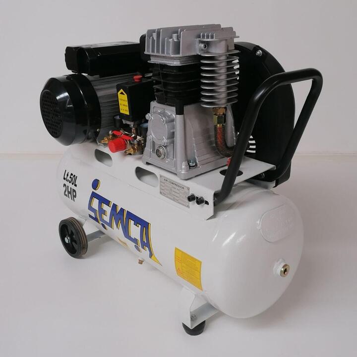 Belt-driven Compressor with 50 liter capacity