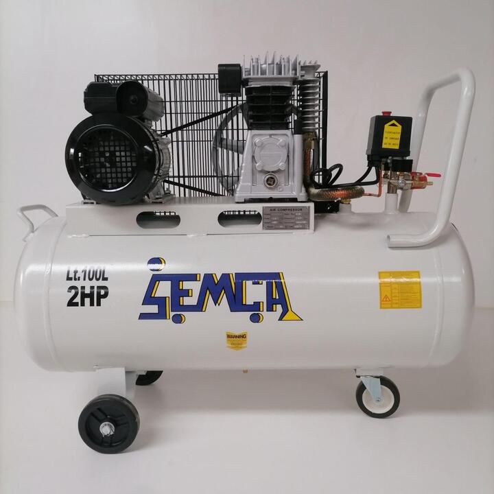 Belt-driven Compressor with 100 liter capacity