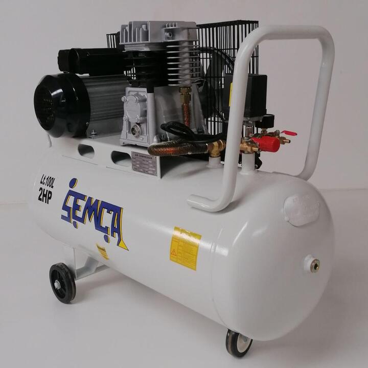 Belt-driven Compressor with 100 liter capacity