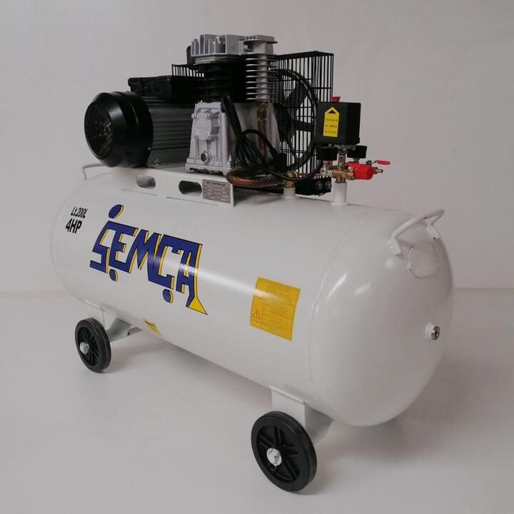 Belt-driven Compressor with 200 liter capacity