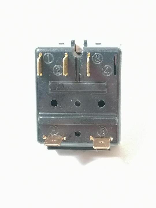 Switch for the plastic blower