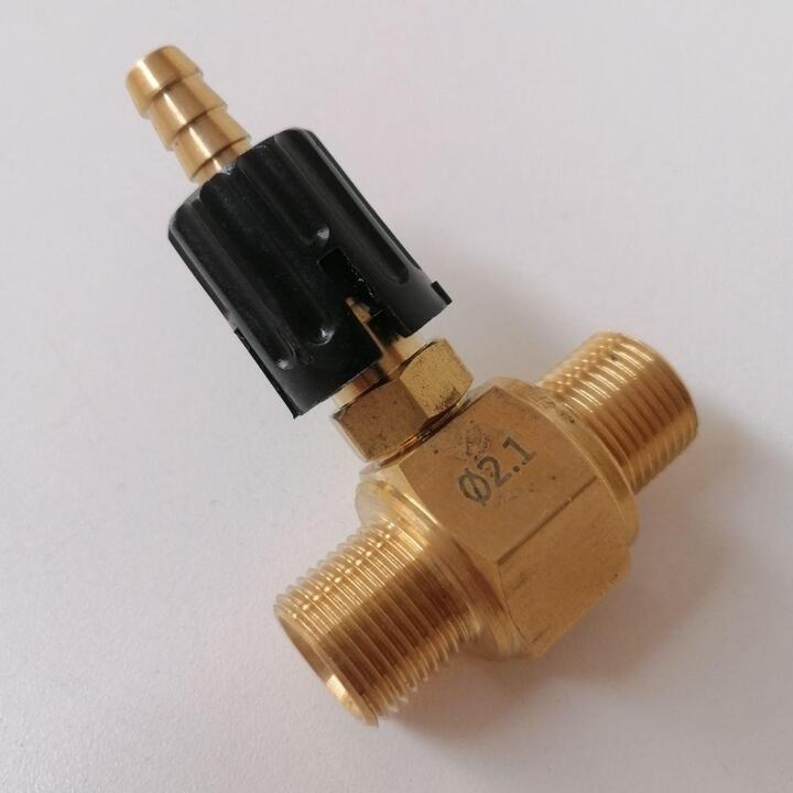 Adjustable Chemical Injector with 3/8" male thread