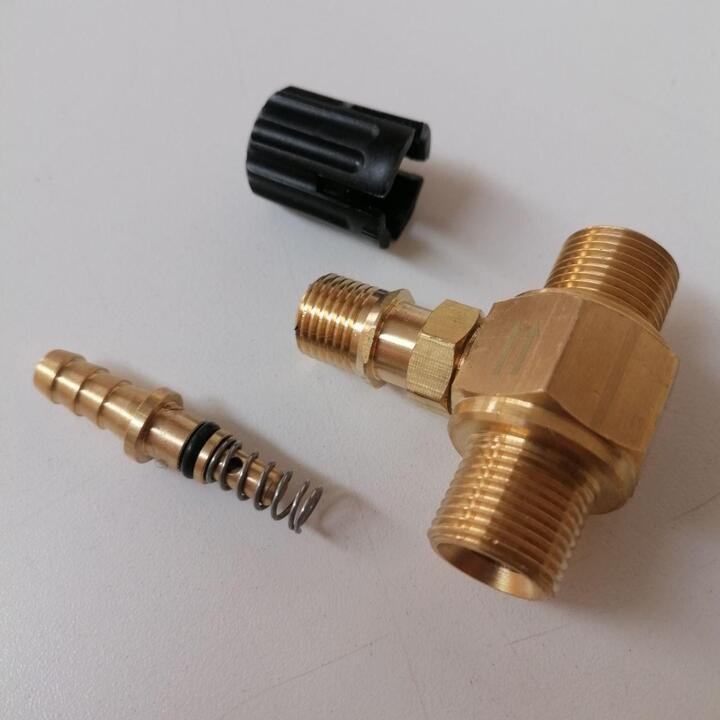 Adjustable Chemical Injector with 3/8" male thread
