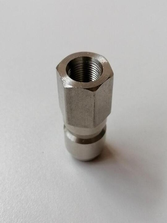 Quick connector male - 1/8" female for the high pressure