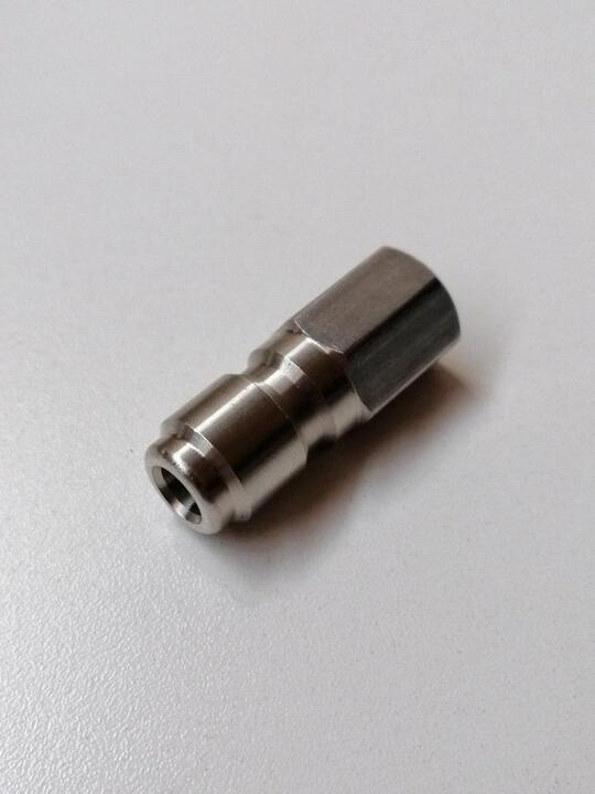 Quick connector male - 1/8" female for the high pressure