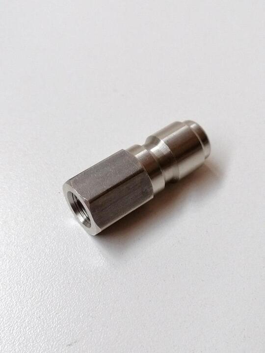 Quick connector male - 1/8" female for the high pressure
