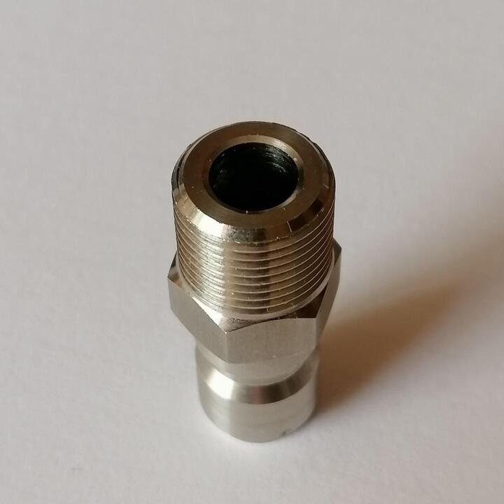 Male - 3/8" Male High-Pressure Quick Connector