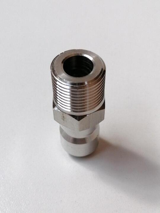 Male - 1/4" Male High-Pressure Quick Connector