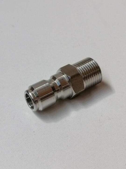 Male - 1/4" Male High-Pressure Quick Connector