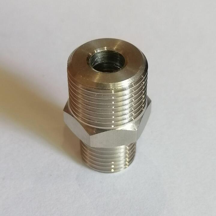3/8" Male - 1/4" Male High Pressure Connector