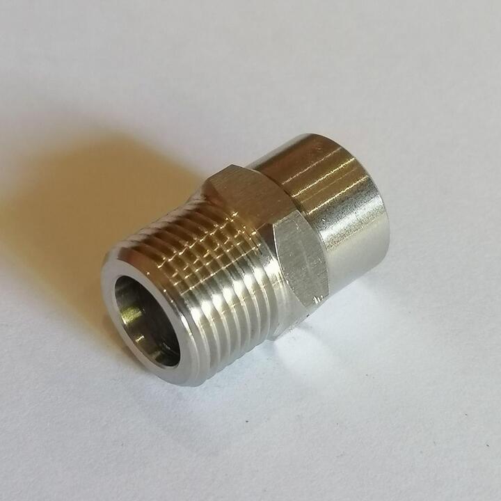 3/8" Male - 1/4" Female High Pressure Connector