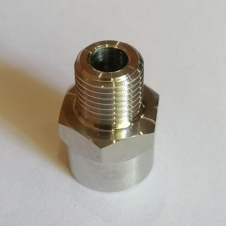 3/8" Female - 1/4" Male High Pressure Connector