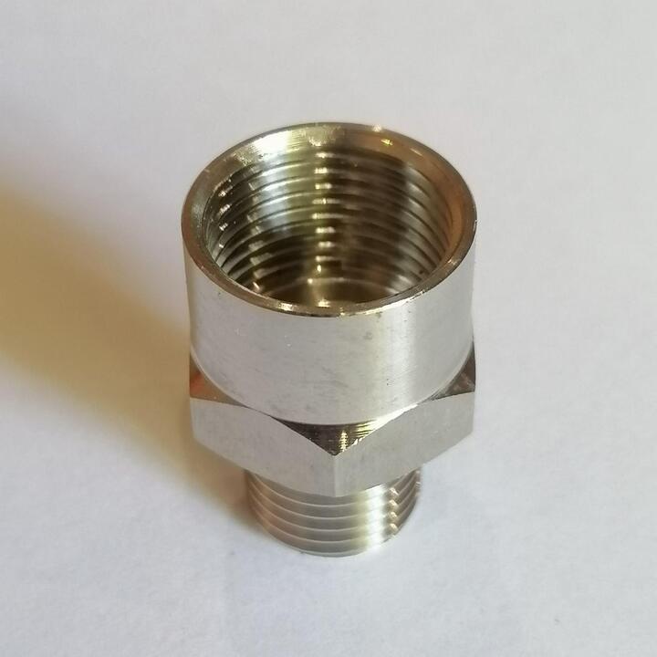 3/8" Female - 1/4" Male High Pressure Connector