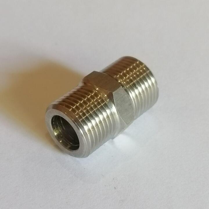 3/8" Male - 3/8" Male High Pressure Connector
