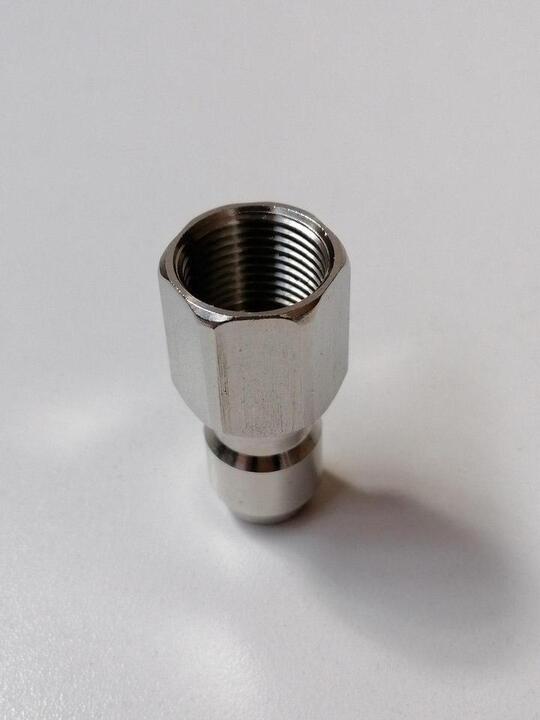 Quick connector male - 3/8" female for the high-pressure