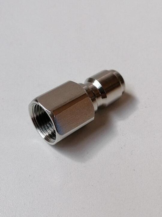 Quick connector male - 3/8" female for the high-pressure