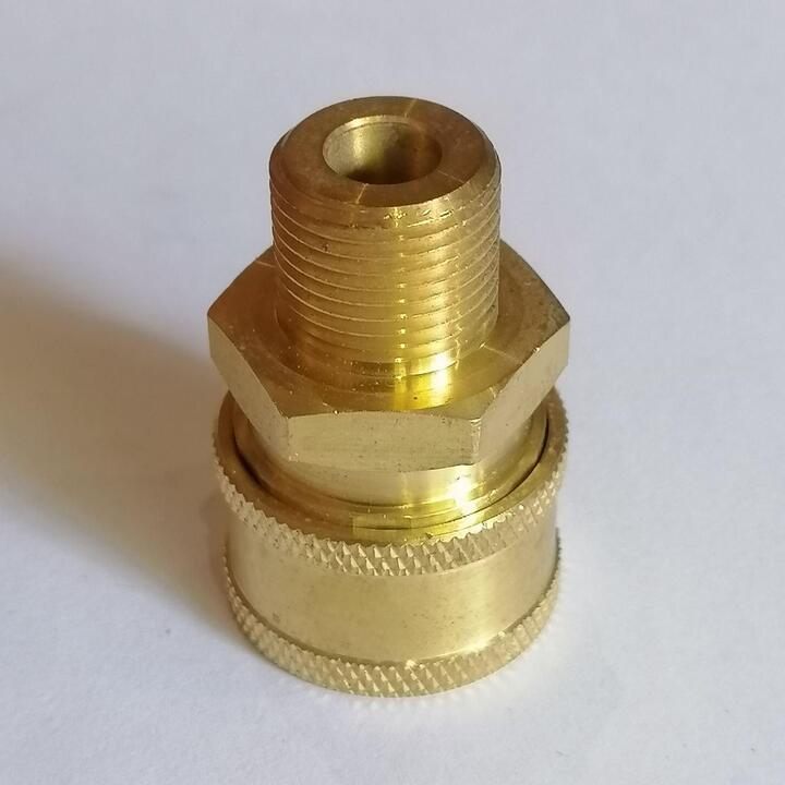 Quick Connector Female 3/8" to 3/8" Male thread