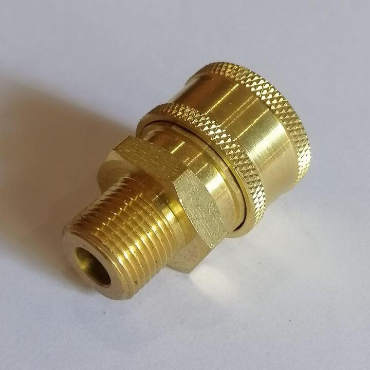 Quick Connector Female 3/8" to 3/8" Male thread