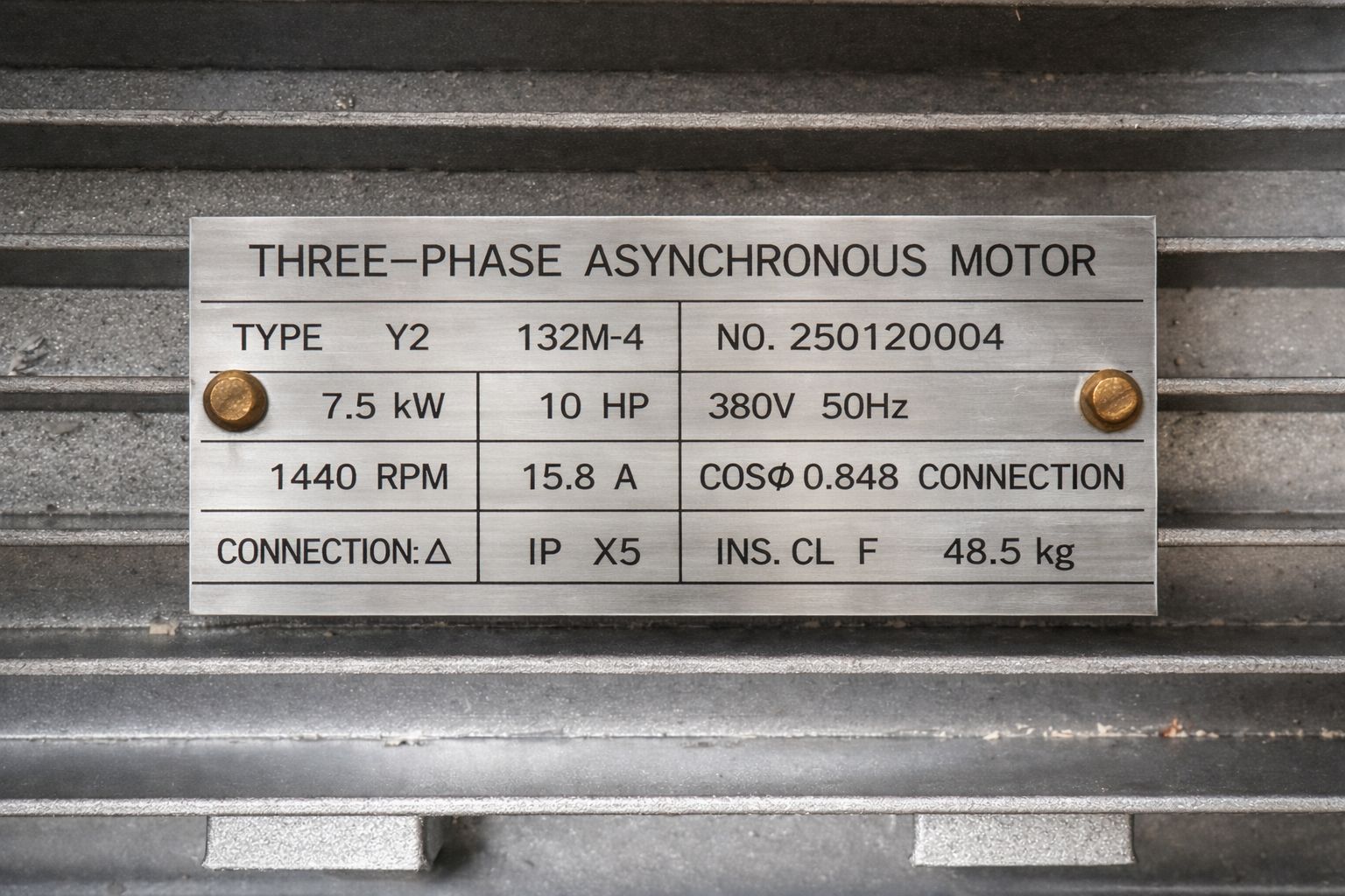 7.5kW Motor For The High-Presure