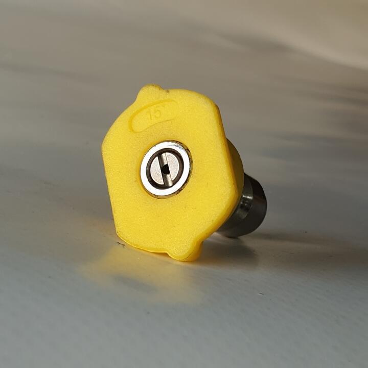 15 degree High-Pressure Nozzle Yellow