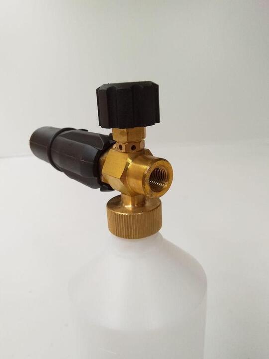 Foamer with Adjustable Inlet for the High Pressure