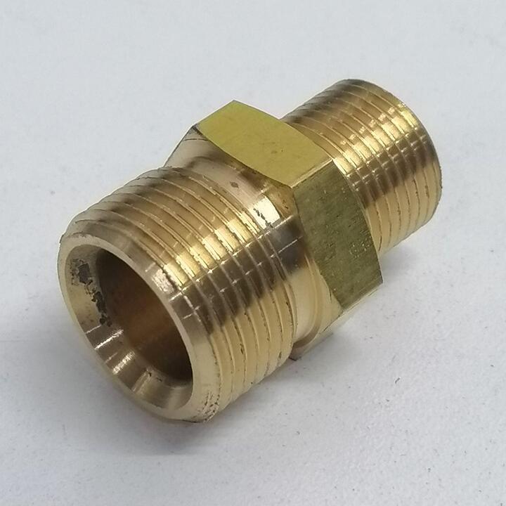 M22 Male to 3/8" Male adapter