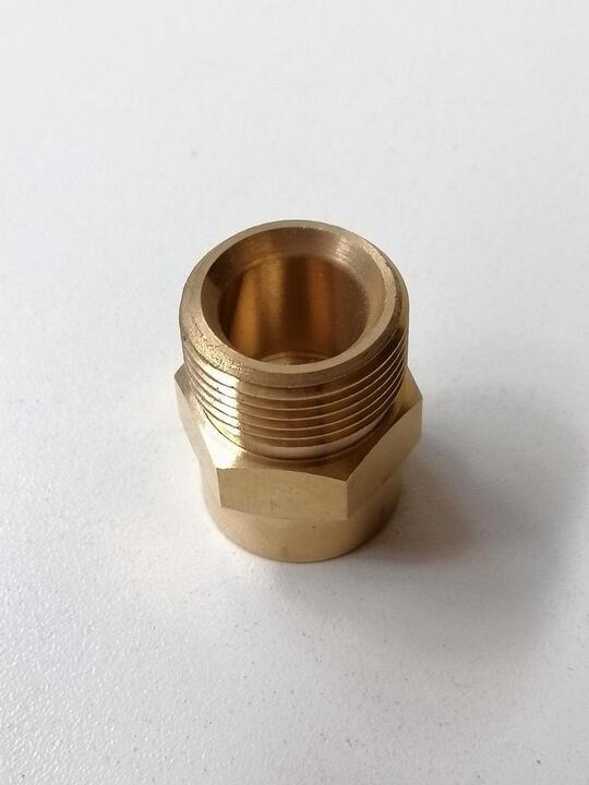 M22 Male to 3/8" Female adapter