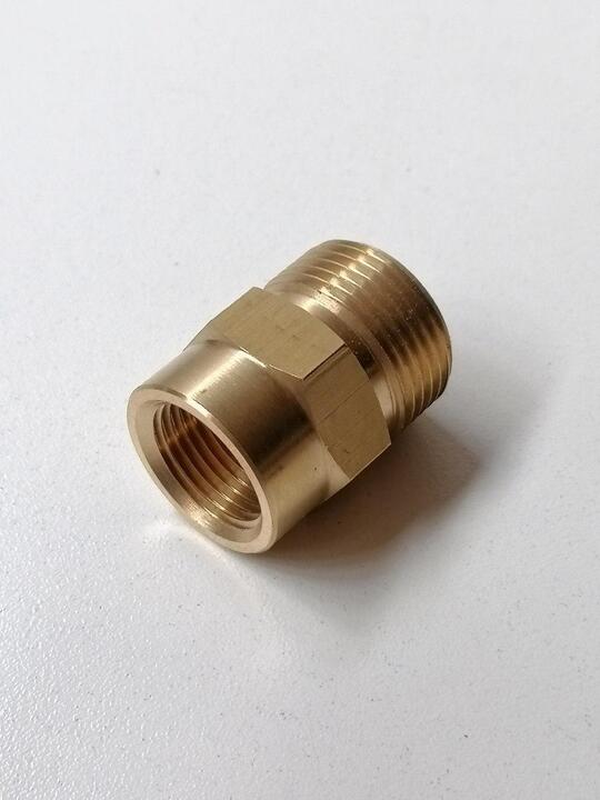 M22 Male to 3/8" Female adapter