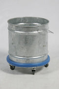28L bucket steel trolley
