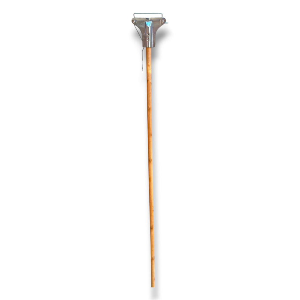 Fan Mop Clip & Wooden Stick
