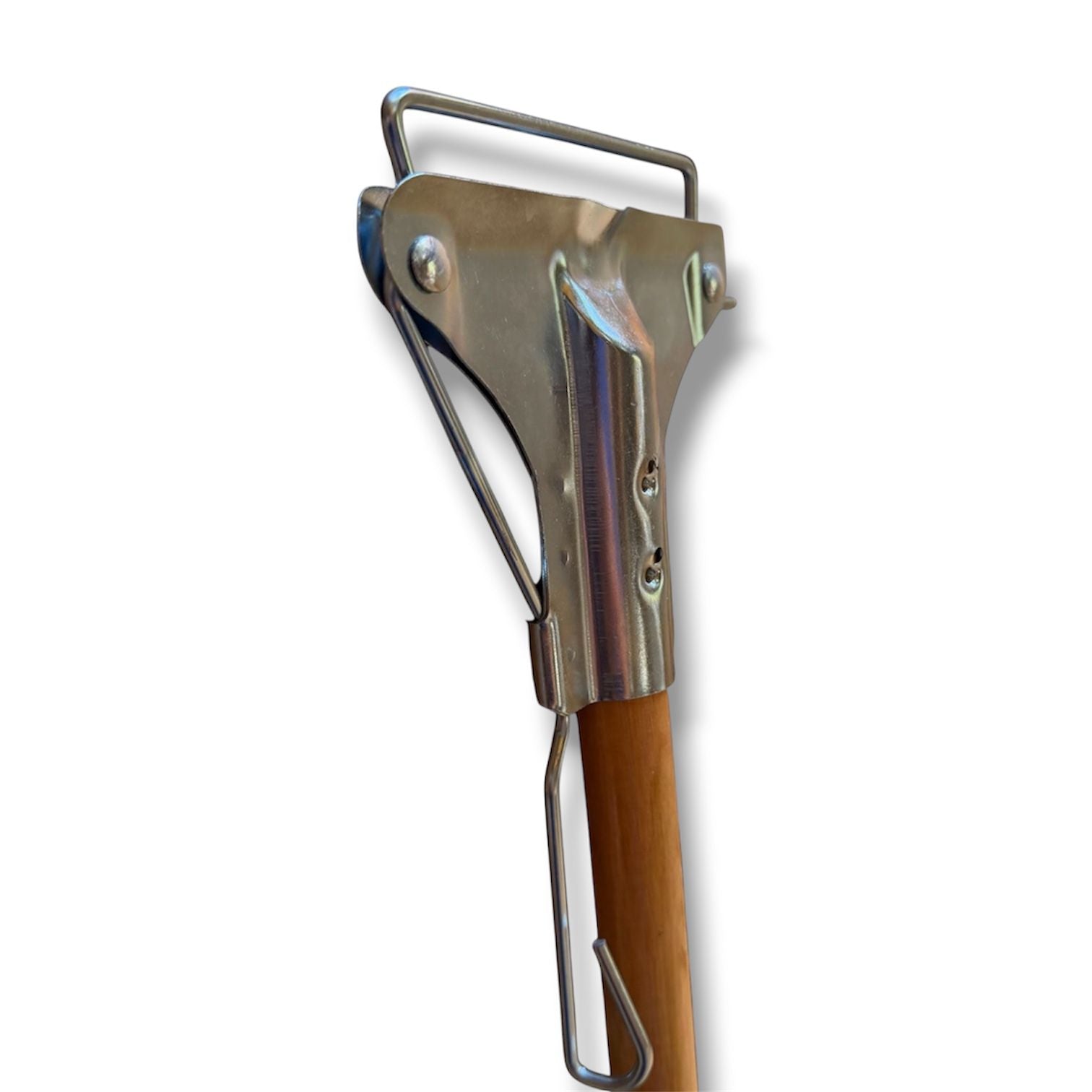 Fan Mop Clip & Wooden Stick