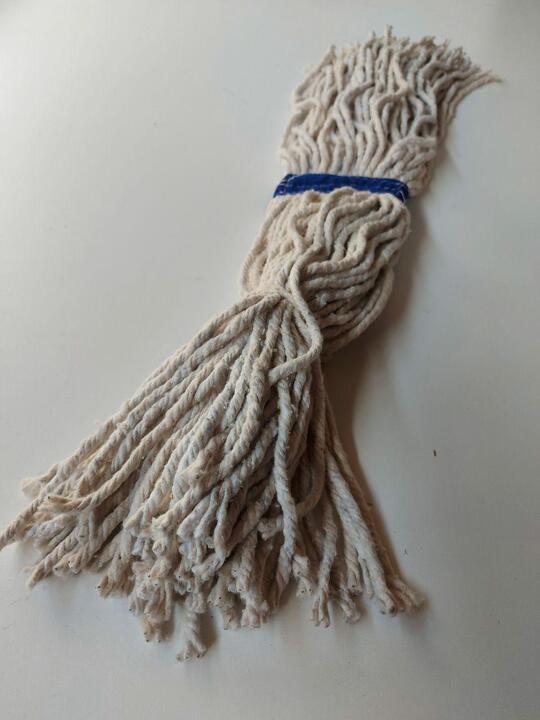 400g Fan Mop Head - Blue Strip