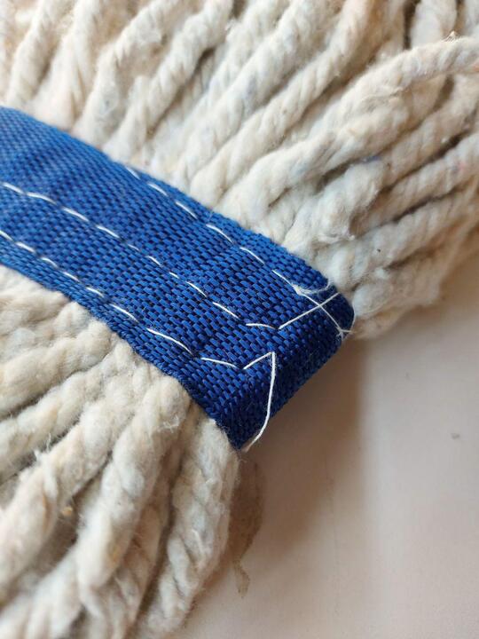 400g Fan Mop Head - Blue Strip