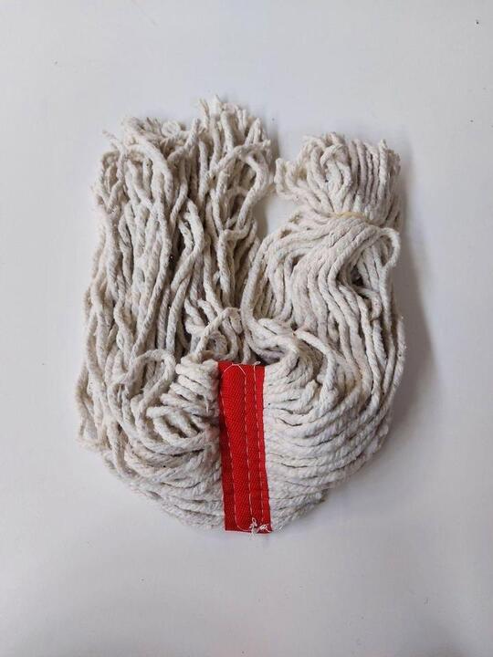 400g Fan Mop Head - Red Strip