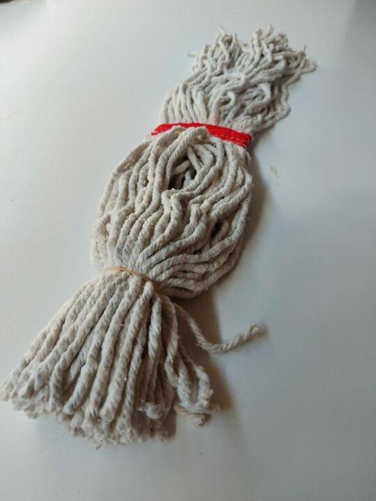 400g Fan Mop Head - Red Strip