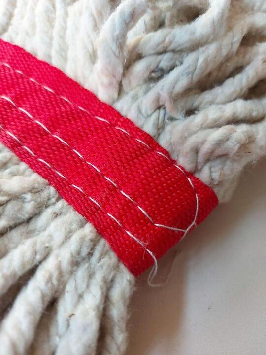 400g Fan Mop Head - Red Strip