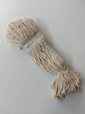 400g Fan Mop Head - White Strip