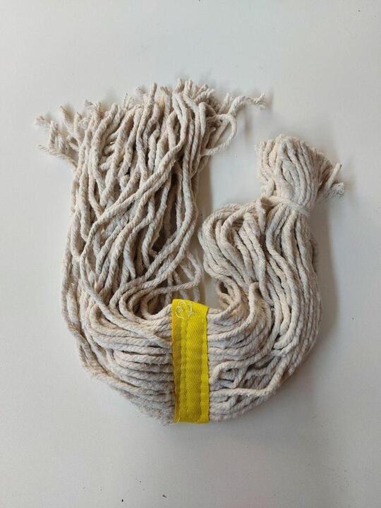 400g Fan Mop Head - Yellow Strip