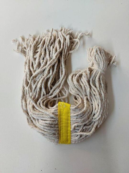 400g Fan Mop Head - Yellow Strip
