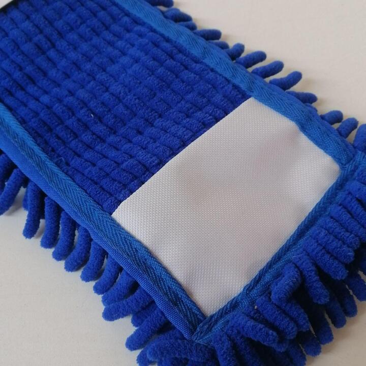 A replacement microfibre sleeve for the 400mm mop broom