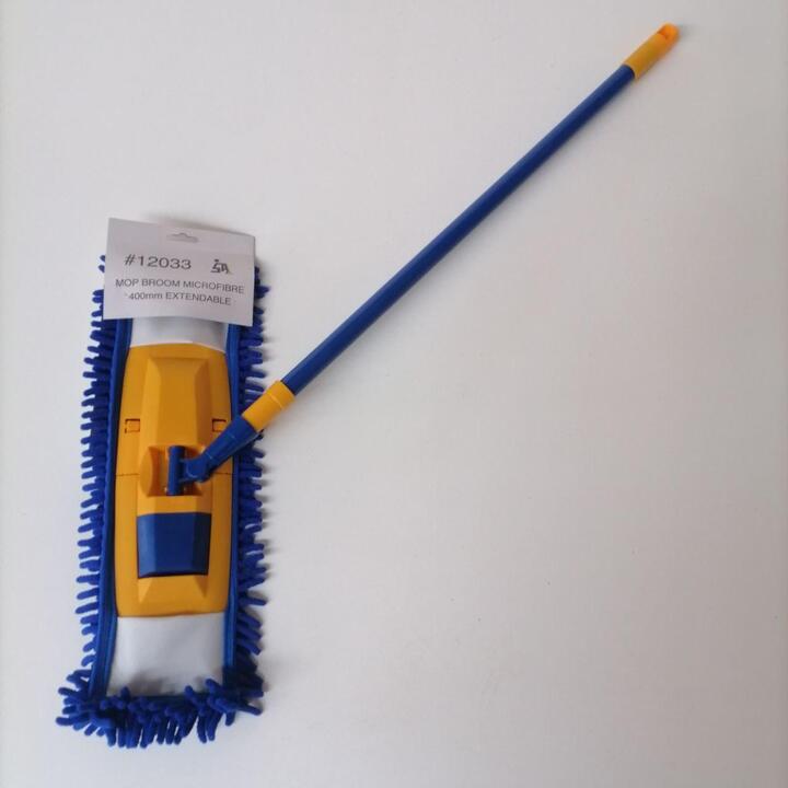 400mm Extendible microfibre mop broom